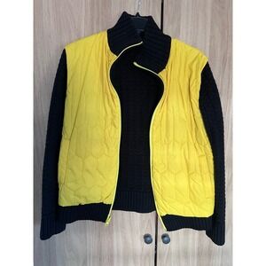 BOSS HUGO BOSS reversible puffer men’s knitted jacket